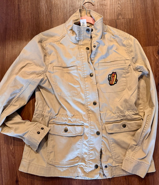 Hot Dog She's Fancy Utility Jacket