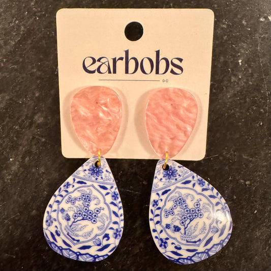 Blue Willow EarBobs