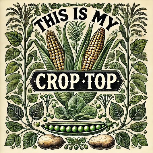 This is My Crop Top Sweatshirt