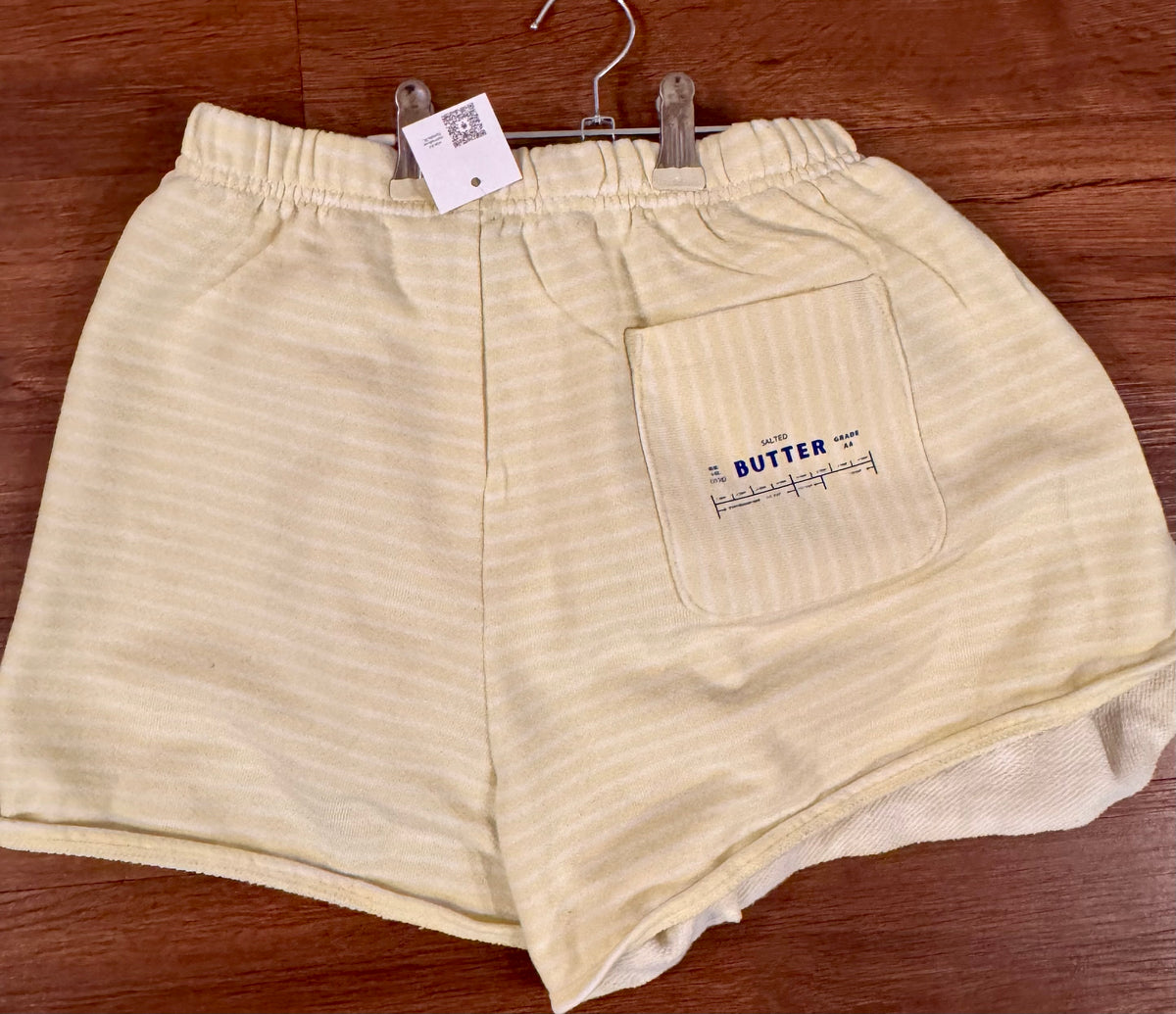 Striped Butter Shorts