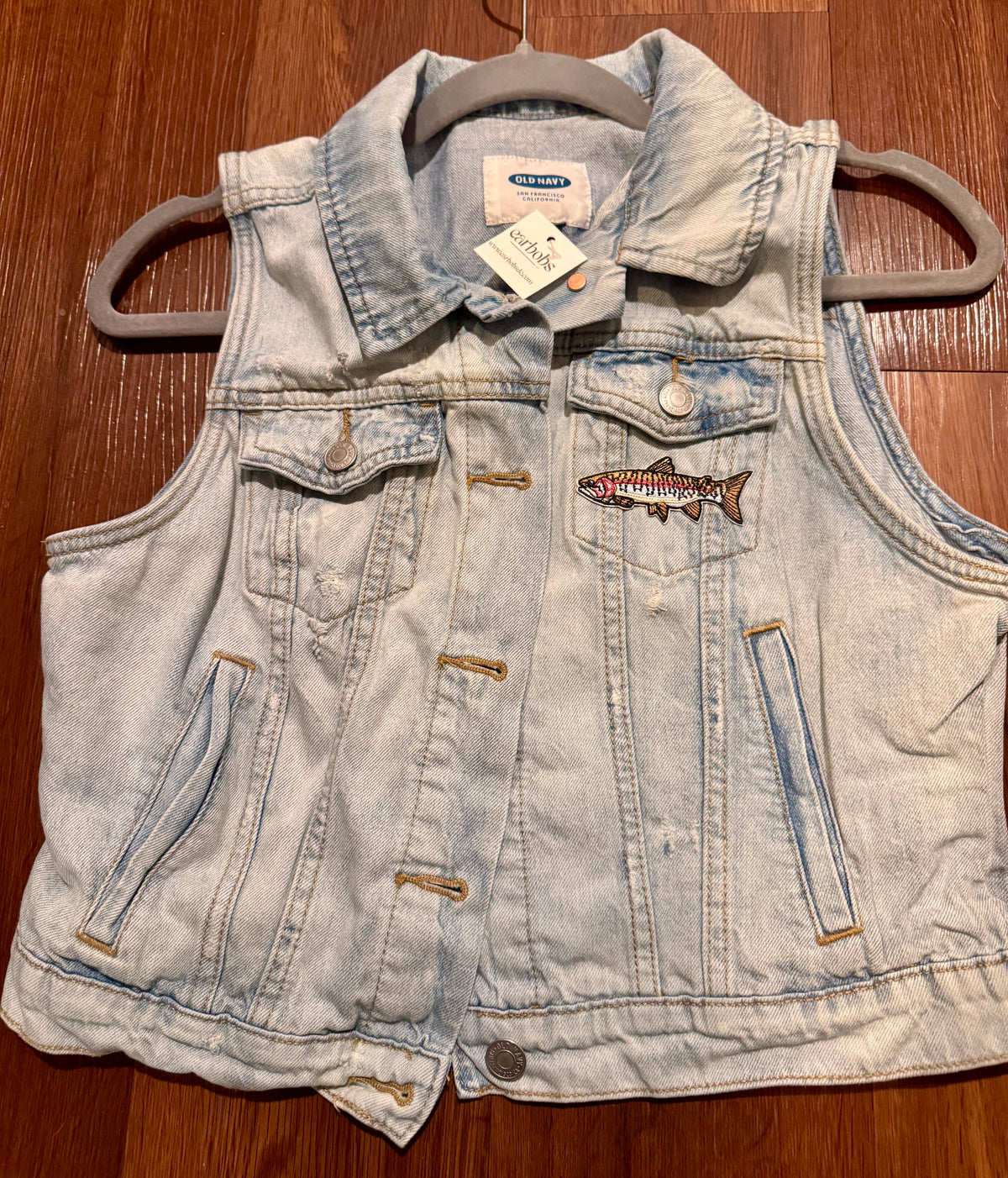 Trout of Office Denim Vest