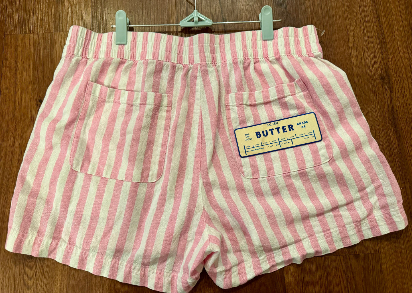 All Buttered Up Striped Shorts