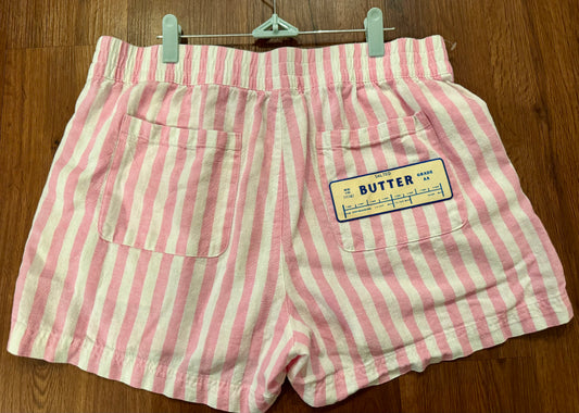 All Buttered Up Striped Shorts