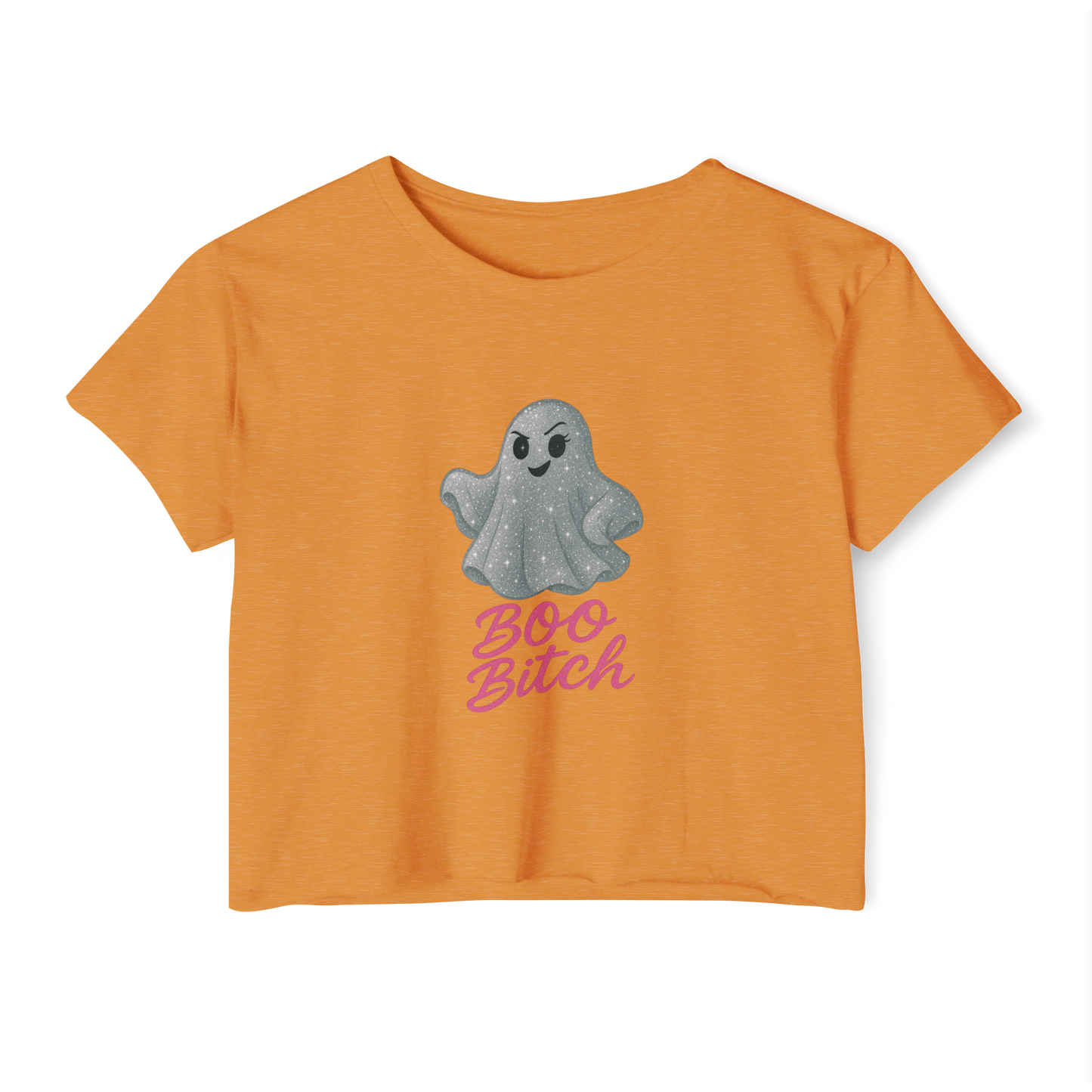 Boo Bitch Crop Top TeeBob