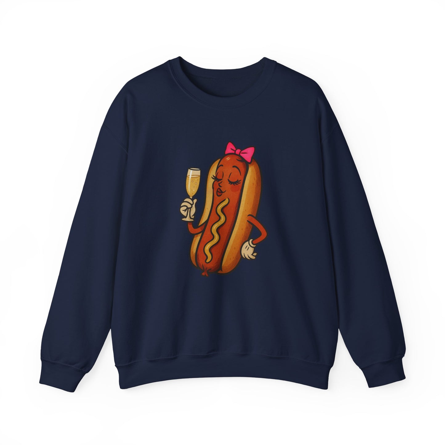 Hot Dog She's Fancy Long-Sleeve