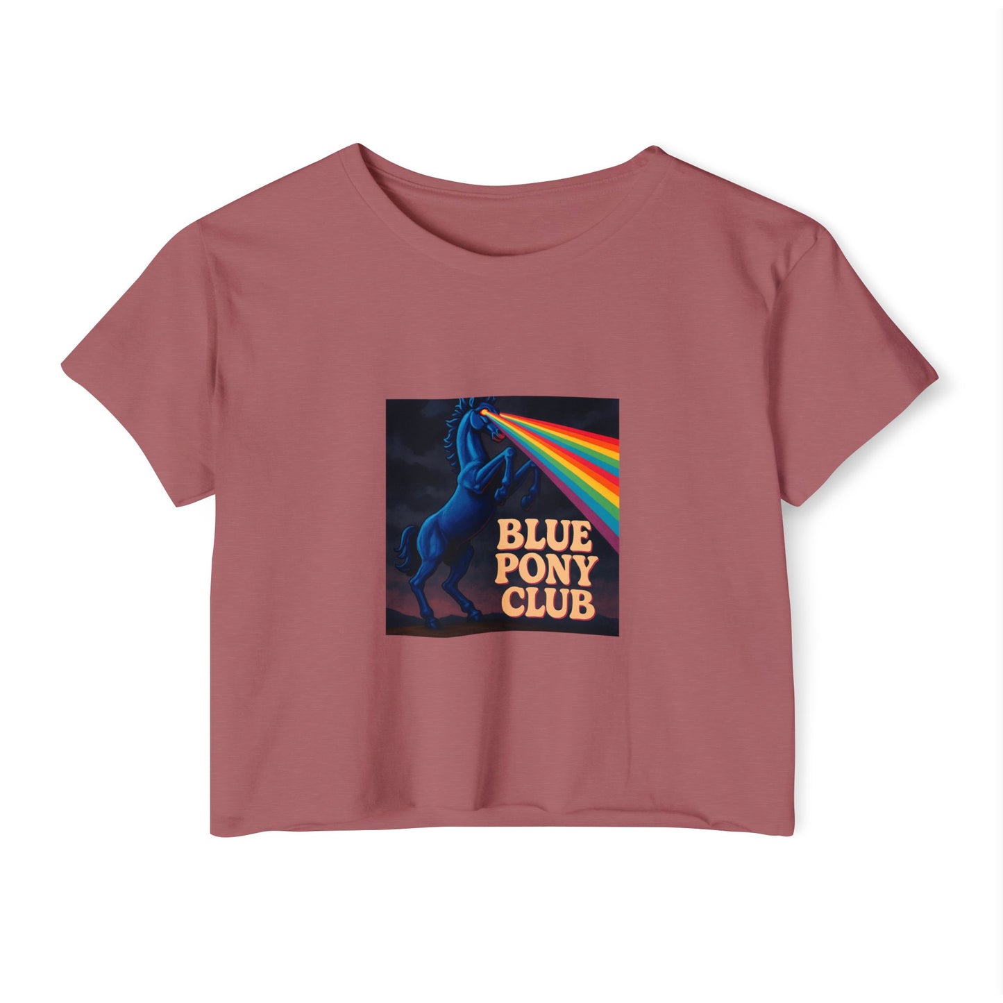 Blue Pony Club Crop Top