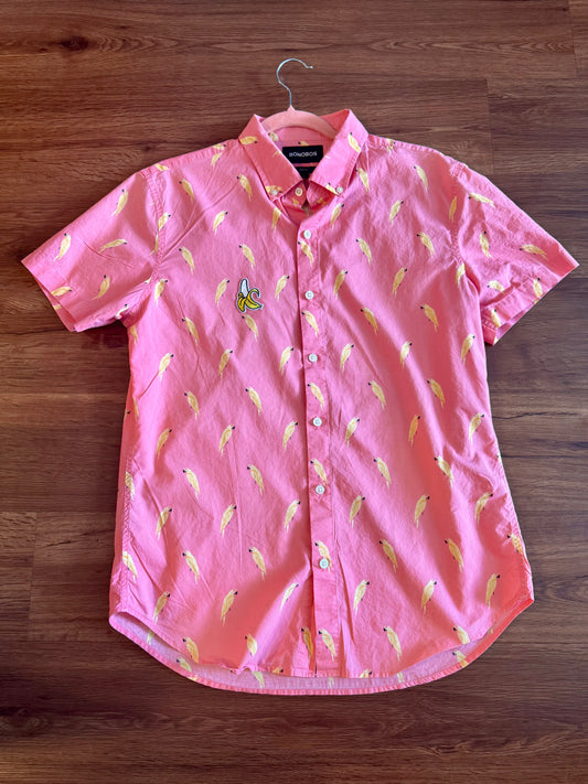 Parrots and Peels Button Down