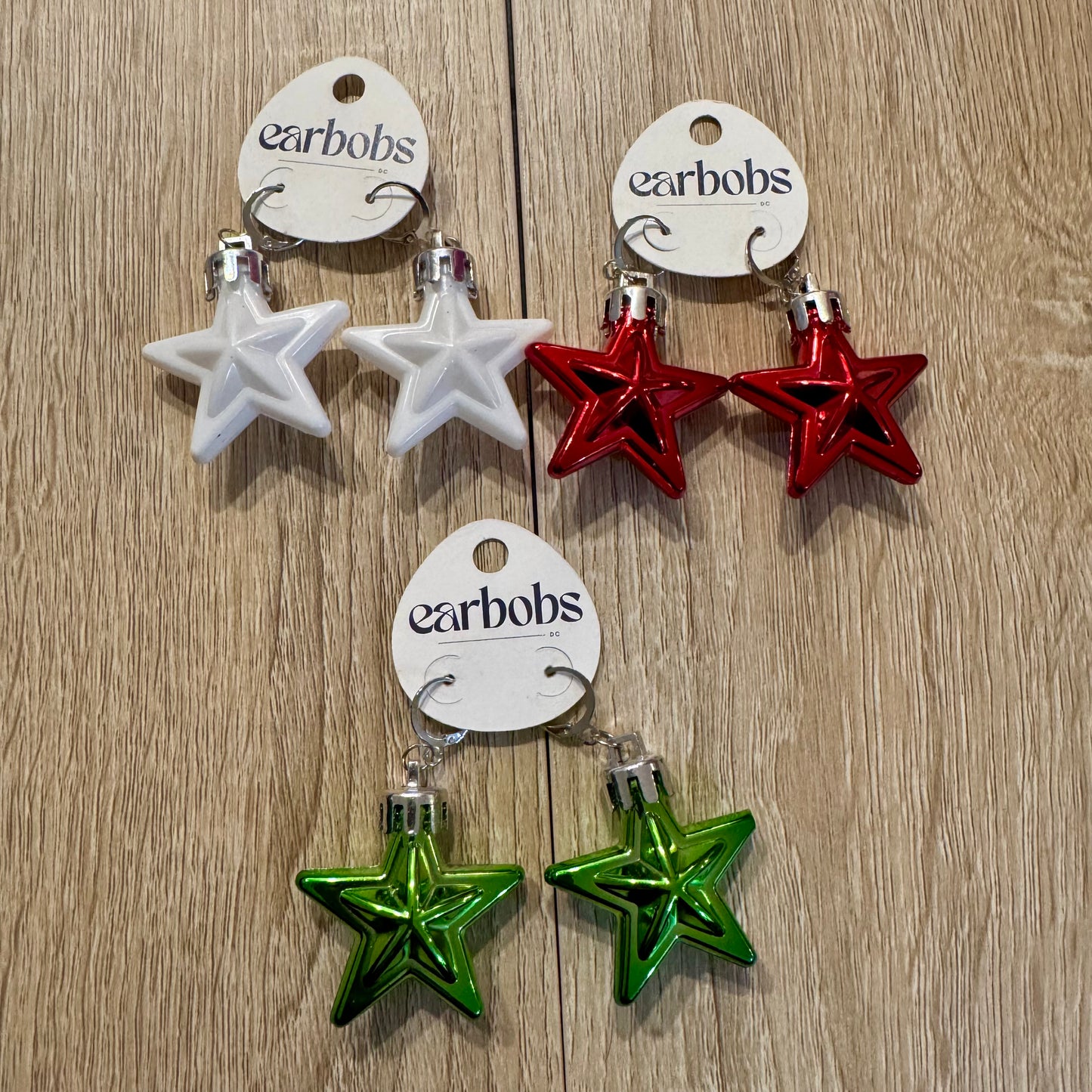Star Ornament EarBobs