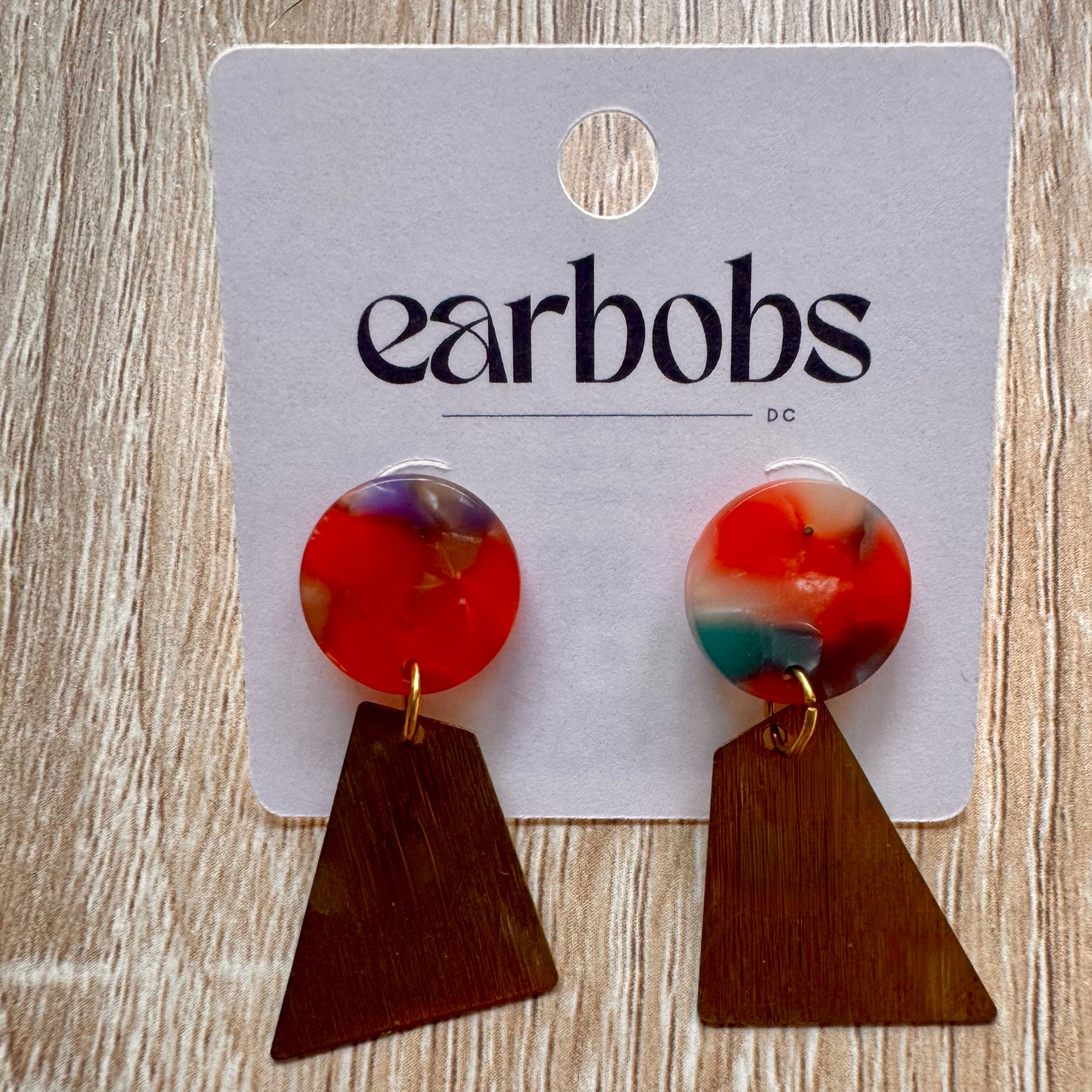 Tarragona Earbobs - Gold Stud EarBobs