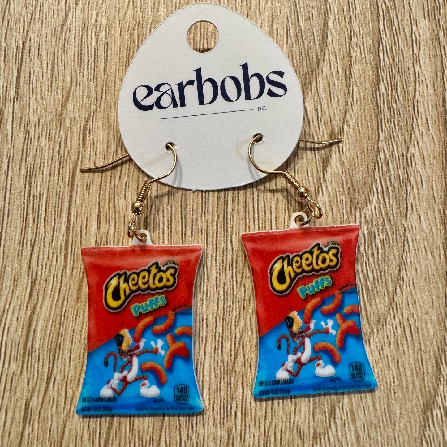 Crunch, Munch, and Fashion Earrings