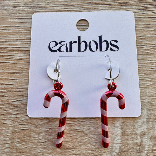 Mini-Candy Cane EarBobs