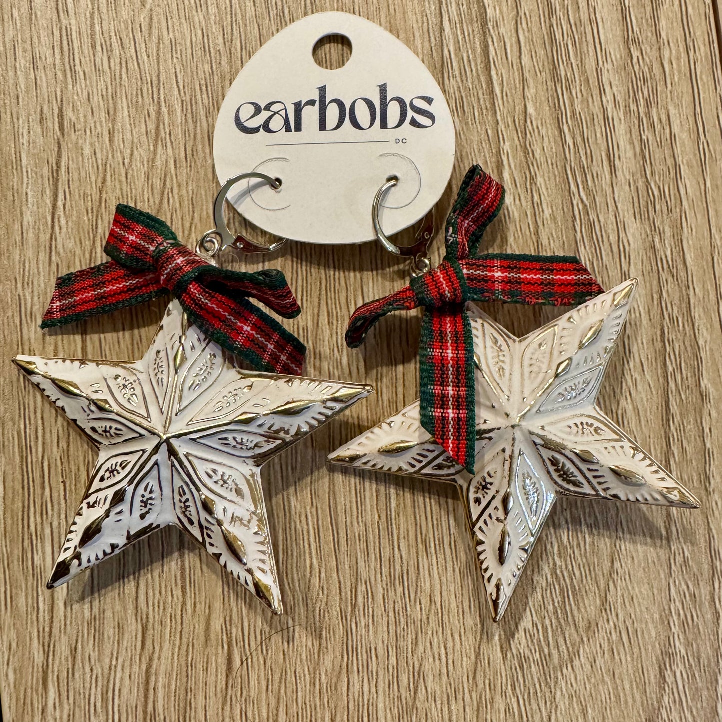 Star Ornament EarBobs