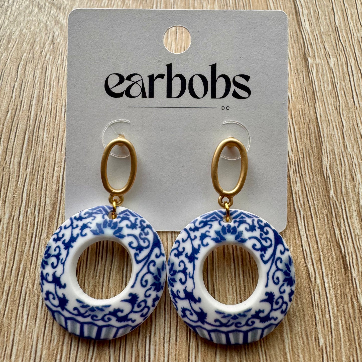 Blue Willow EarBobs