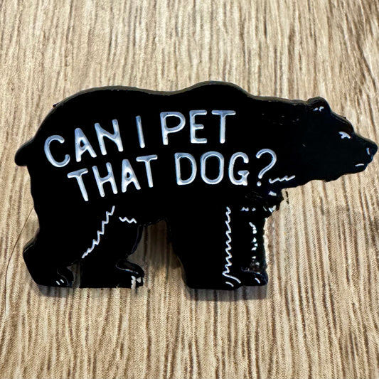 Boop that Bear Pin