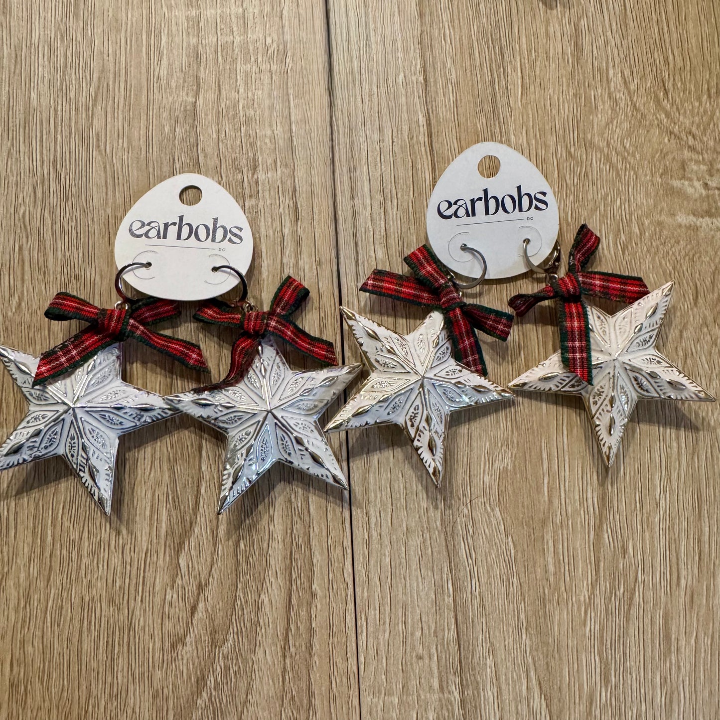 Star Ornament EarBobs
