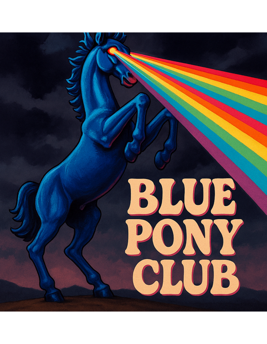 Blue Pony Club Crop Top Tee