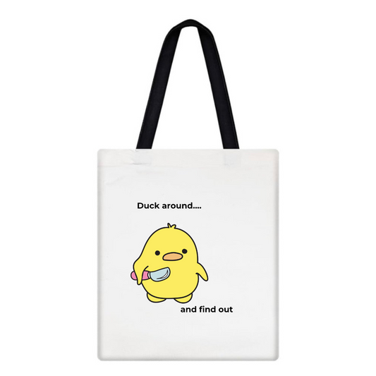 Duck Around Tote Bag