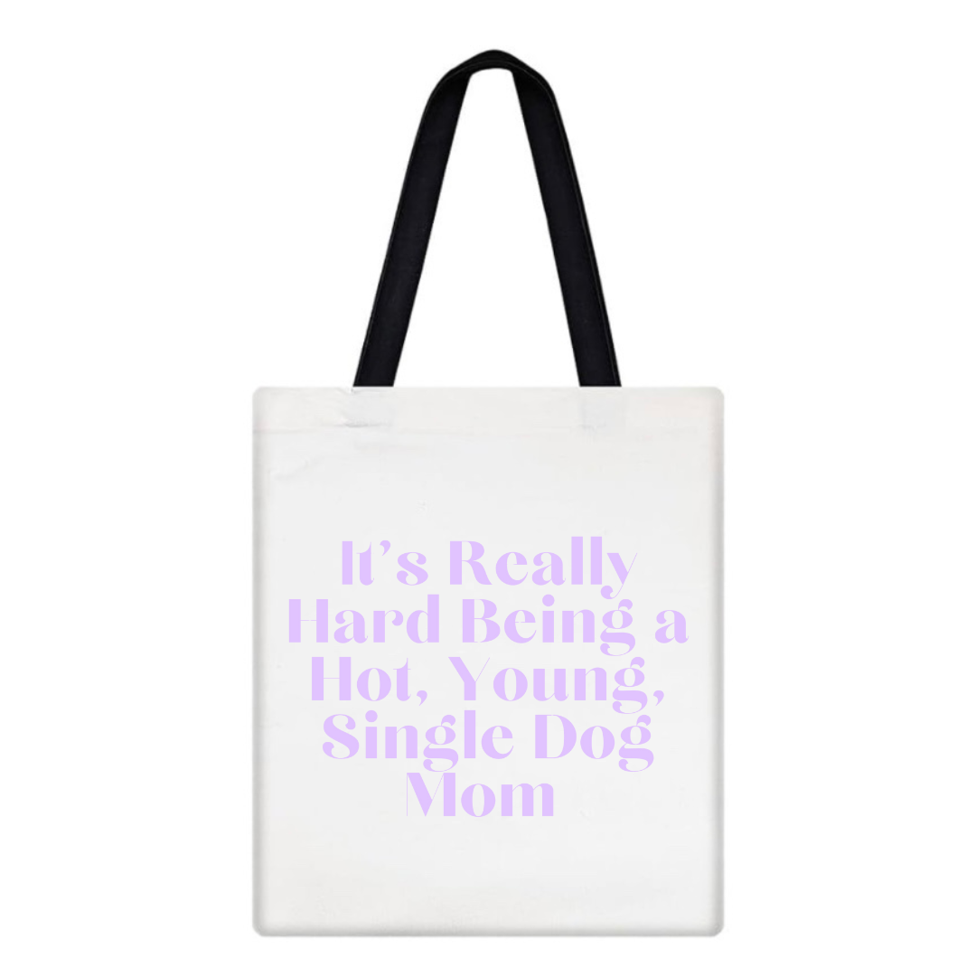 Dog Mom Tote Bag
