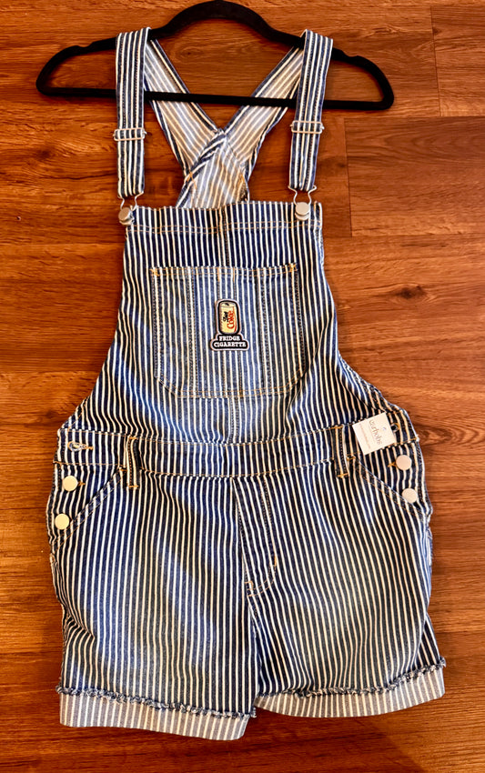 Striped Fridge Cig Overalls