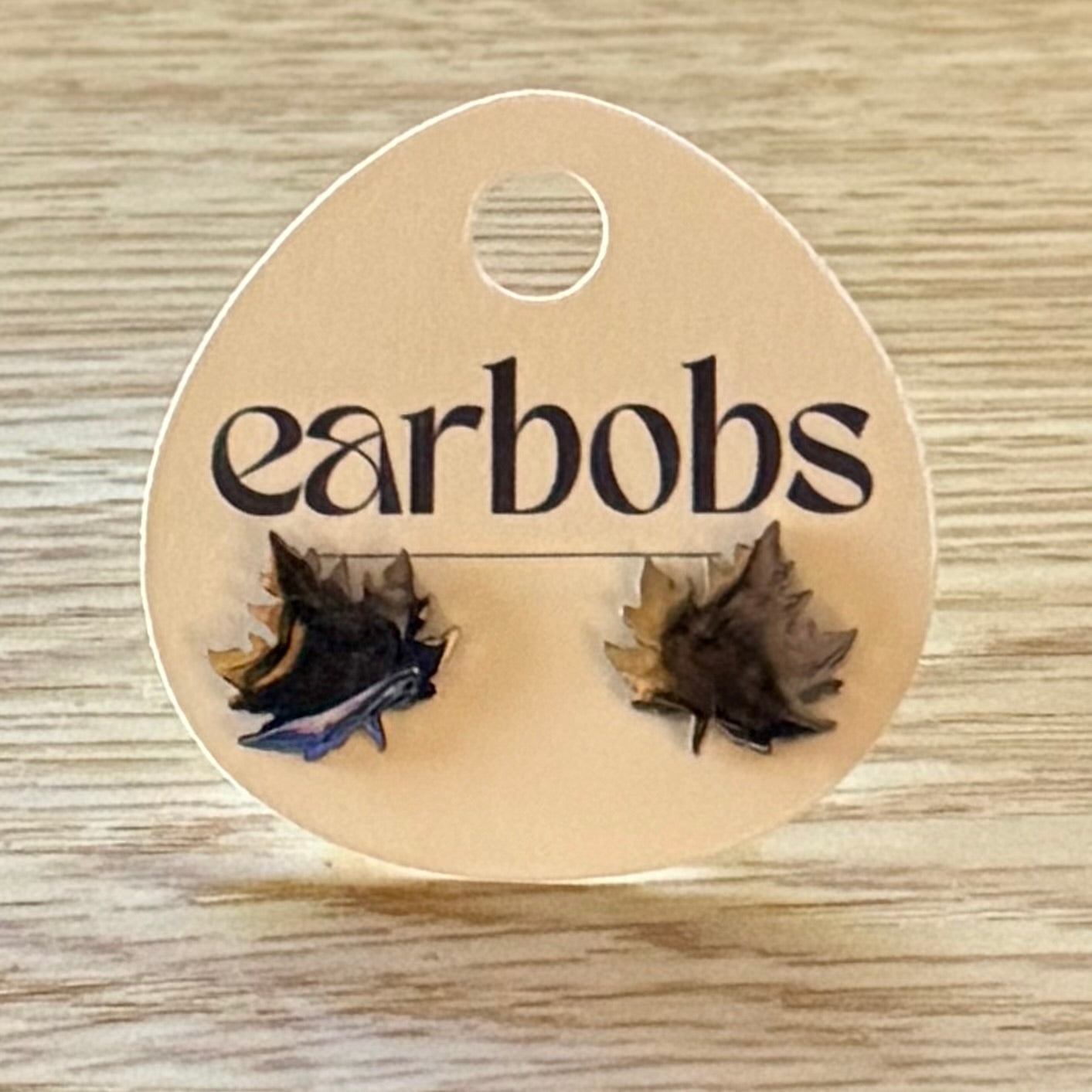 Maple Leaf EarBobs