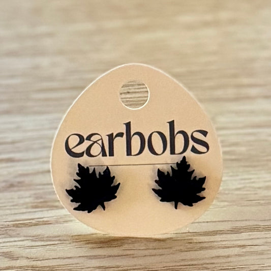 Maple Leaf EarBobs