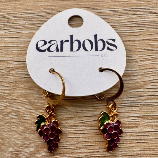Grape EarBobs