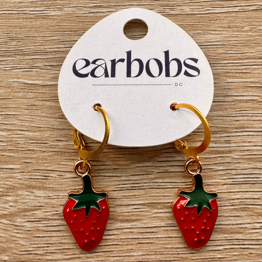 Strawberry EarBobs