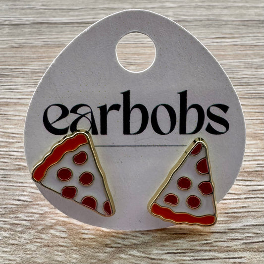 Pizza Stud EarBobs