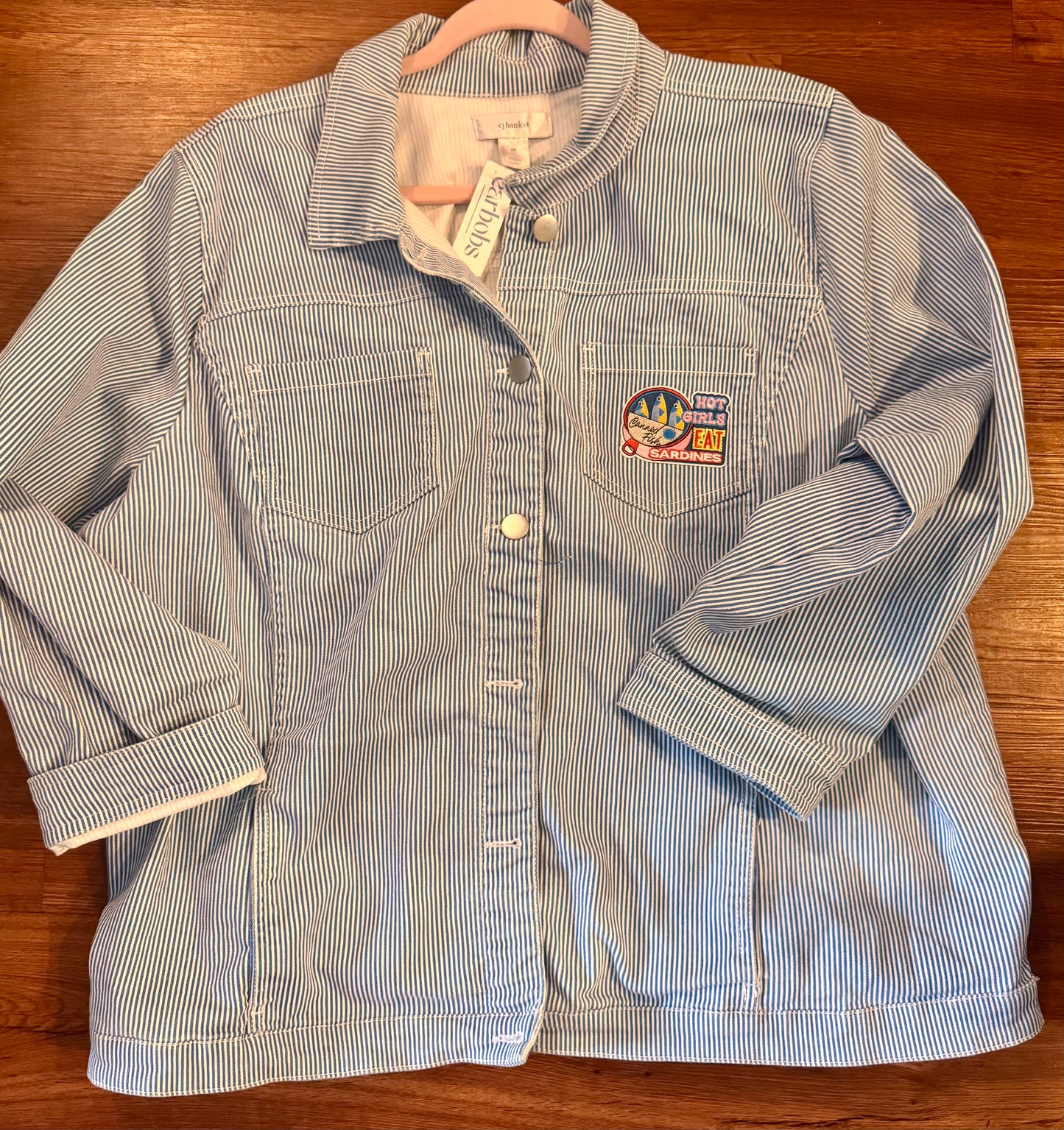 Hot Girl Hickory Stripe Jacket