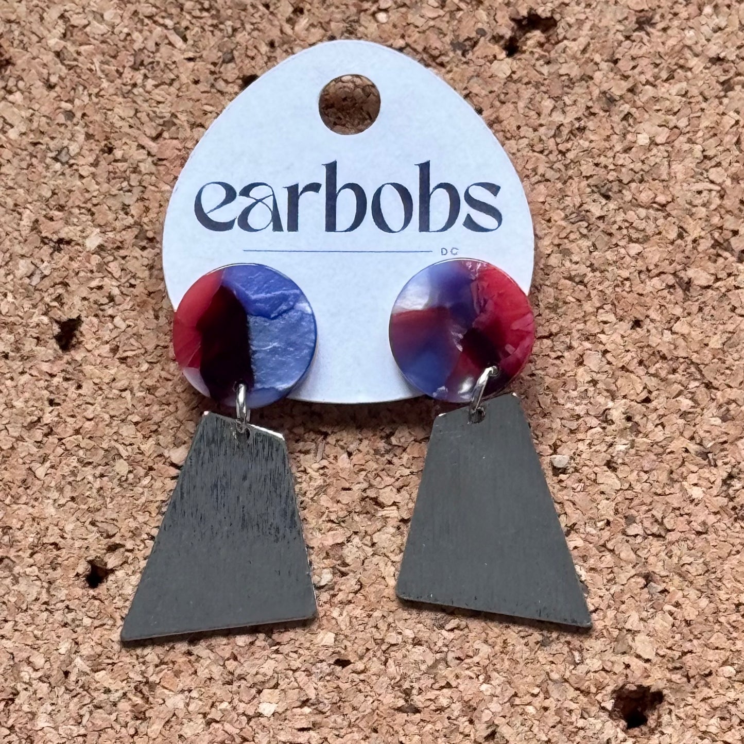 Tarragona Earbobs - Silver