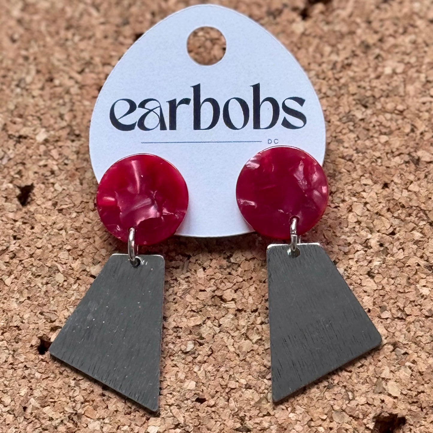 Tarragona Earbobs - Silver