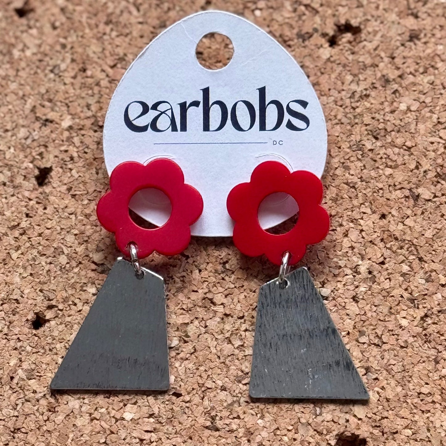 Tarragona Earbobs - Silver
