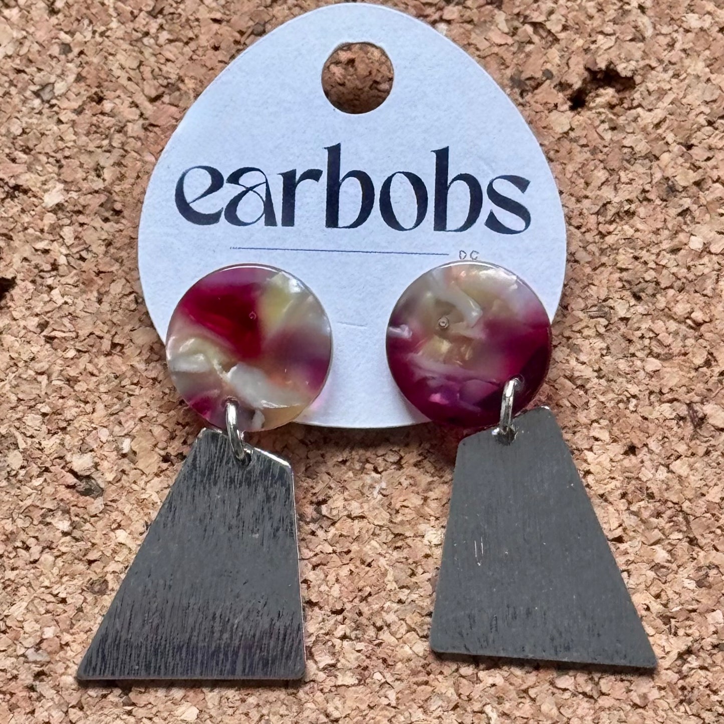Tarragona Earbobs - Silver