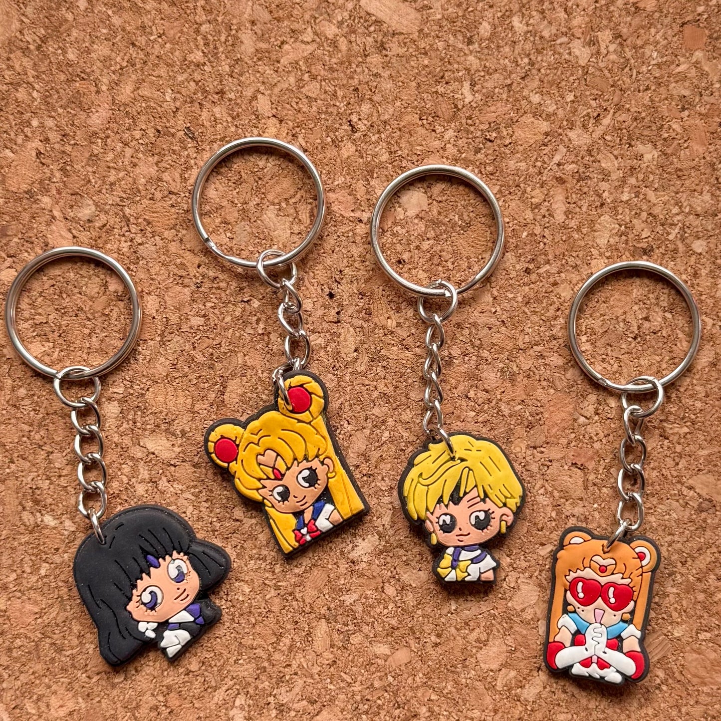 Sailor Moon Lunar Keychains