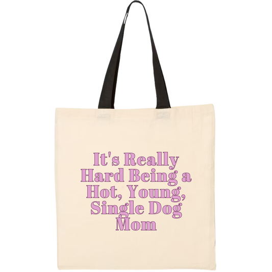 Dog Mom Tote Bag